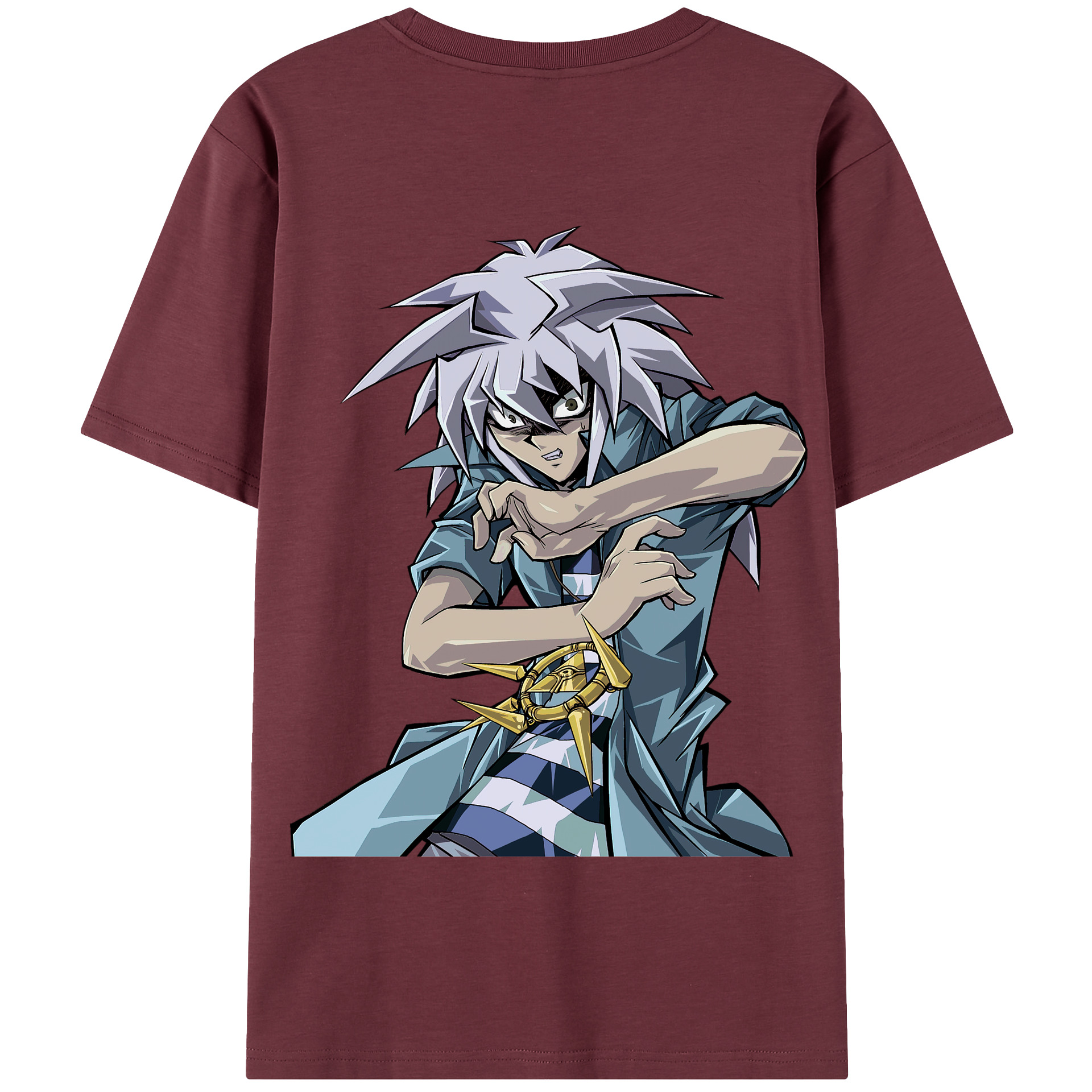 （画像用） 遊☆戯☆王 Yu-Gi-Oh! 綿100％半袖Tシャツ（背面プリント）